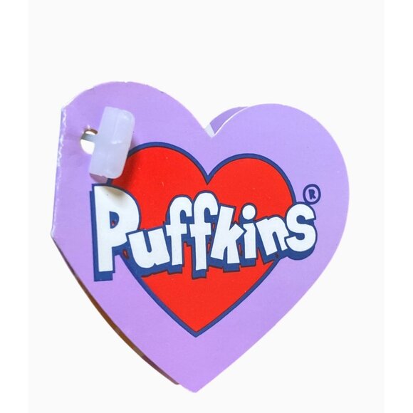 Puffkins Stitch Monster Plush Toy Green Black Tag Collectible1999 Halloween - Picture 12 of 16